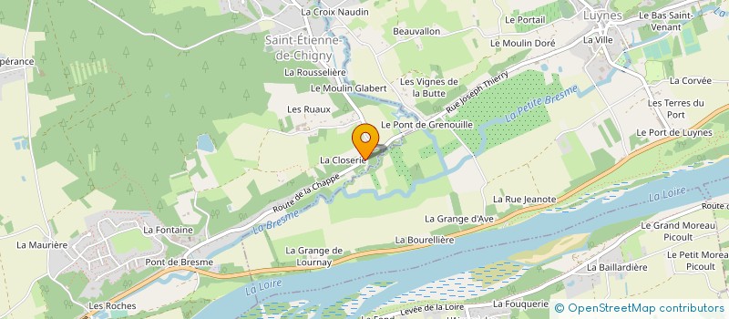 localisation de l'entreprise CHARLES PETIT CONSULT  SAINT-ETIENNE-DE-CHIGNY