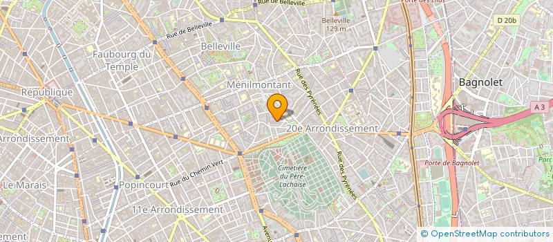 localisation de l'entreprise CHARLES SA à PARIS
