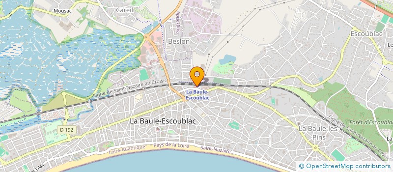 localisation de l'entreprise CHARLES TURCAN OPTIMUM à LA BAULE-ESCOUBLAC