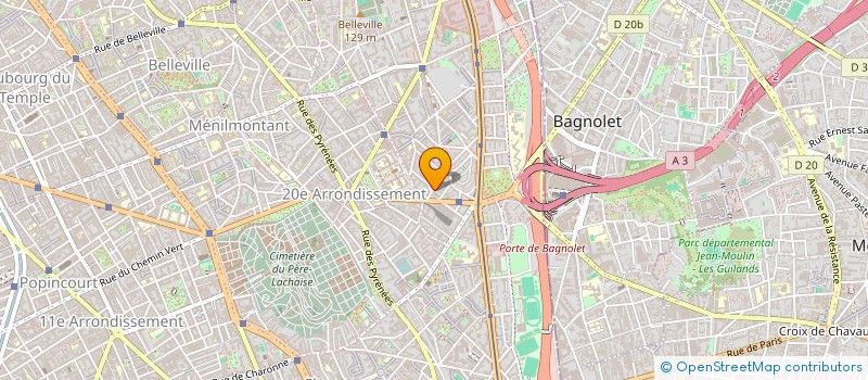 localisation de l'entreprise CHARLES WONG  PARIS