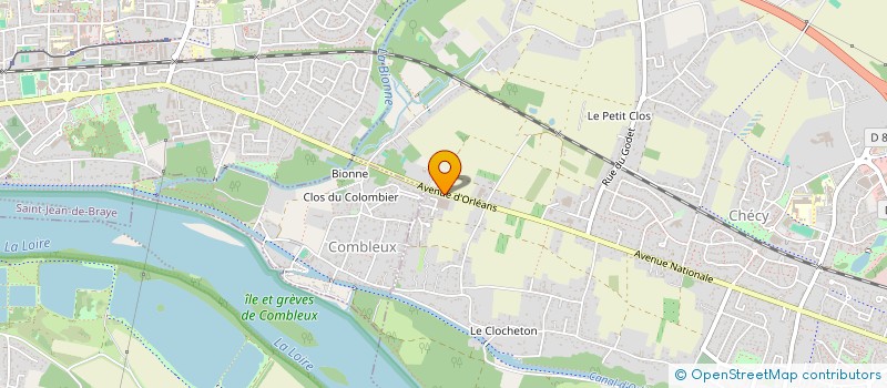 localisation de l'entreprise CHARLESCHECY  CHECY