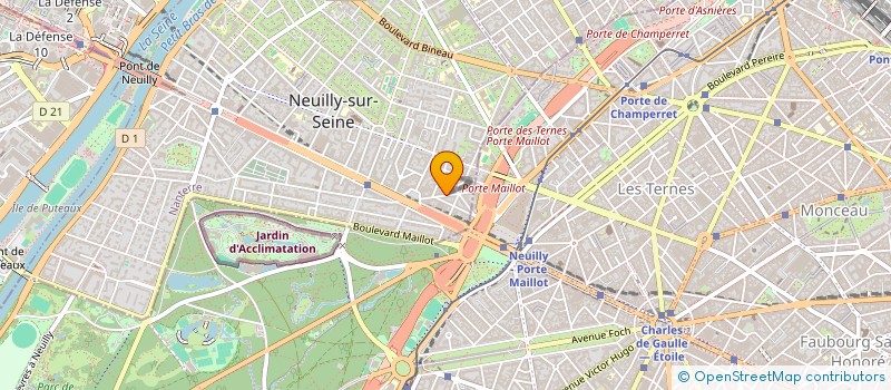 localisation de l'entreprise CHARLESMANE à NEUILLY-SUR-SEINE