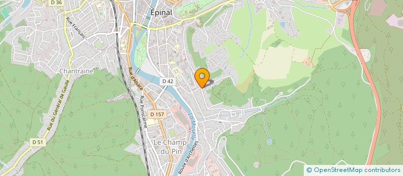 localisation de l'entreprise CHARLESTEPH à EPINAL