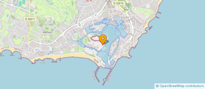 localisation de l'entreprise CHARLESTON à AGDE