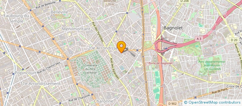 localisation de l'entreprise CHARLESTON  PARIS