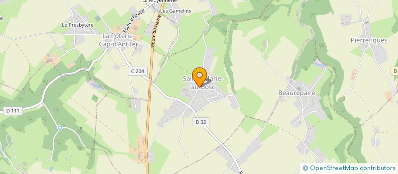 localisation de l'entreprise CHARLETTE  SAINTE-MARIE-AU-BOSC