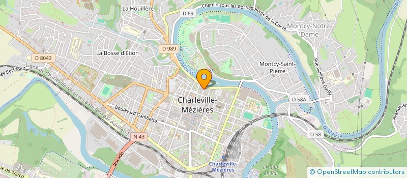 localisation de l'entreprise CHARLEVILLE BY NIGHT  CHARLEVILLE-MEZIERES