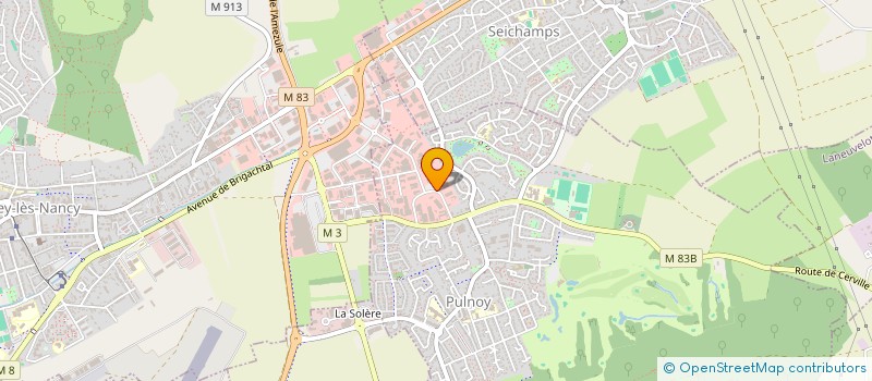 localisation de l'entreprise CHARLEVILLE ENERGIES à PULNOY