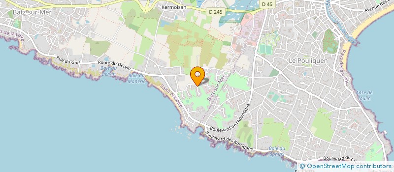 localisation de l'entreprise CHARLEX  BATZ-SUR-MER