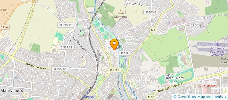localisation de l'entreprise CHARLEX IMMO à CHARTRES