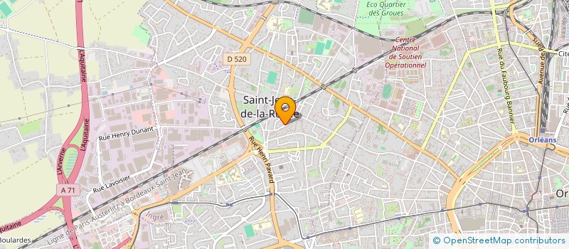 localisation de l'entreprise CHARLI.BONBLAN.SCI  SAINT-JEAN-DE-LA-RUELLE