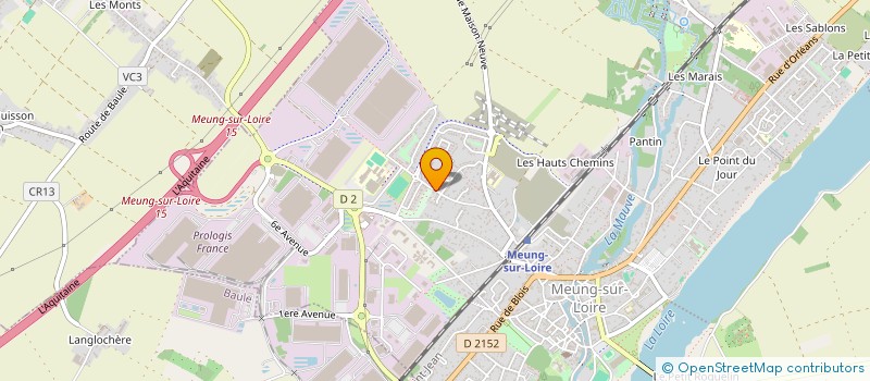 localisation de l'entreprise CHARLI PIZZ à MEUNG-SUR-LOIRE