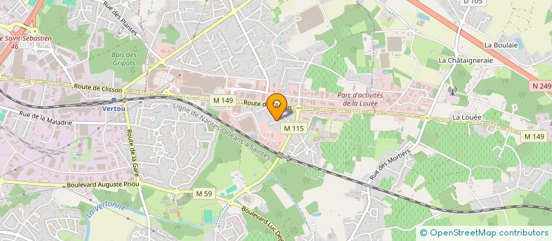 localisation de l'entreprise CHARLI RENOV  VERTOU