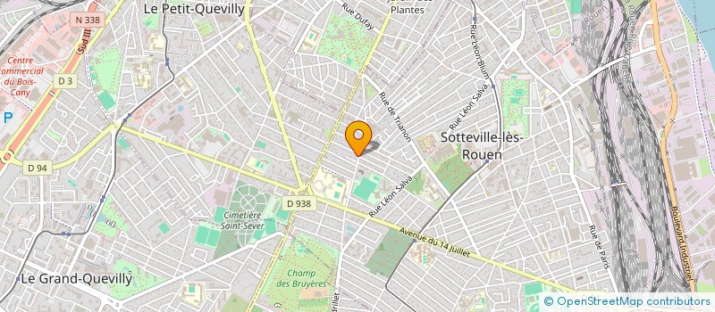 localisation de l'entreprise CHARLICE  SOTTEVILLE-LES-ROUEN