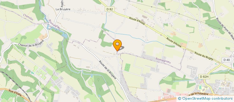 localisation de l'entreprise CHARLICE  PRESSINS