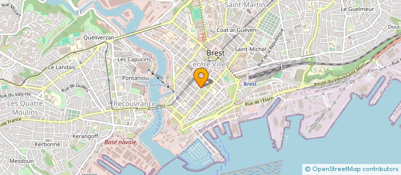 localisation de l'entreprise CHARLIE  BREST