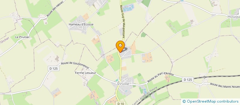 localisation de l'entreprise CHARLIE  VIRVILLE