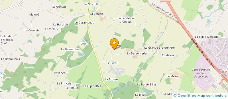 localisation de l'entreprise CHARLIE  CORDEMAIS