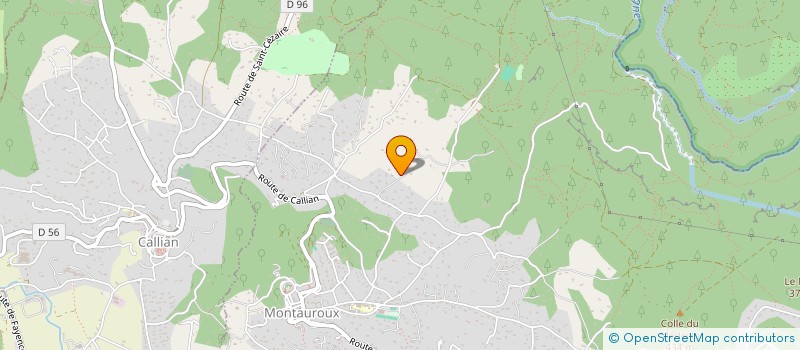 localisation de l'entreprise CHARLIE  MONTAUROUX