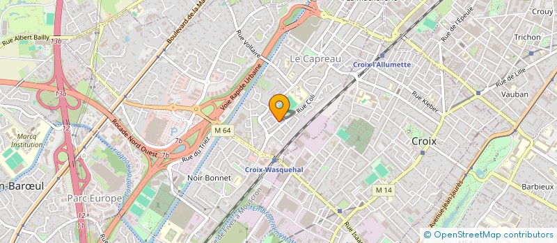 localisation de l'entreprise CHARLIE  WASQUEHAL