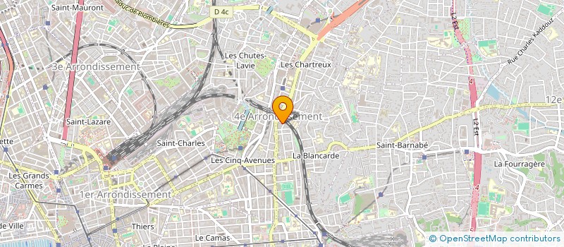 localisation de l'entreprise CHARLIE à MARSEILLE