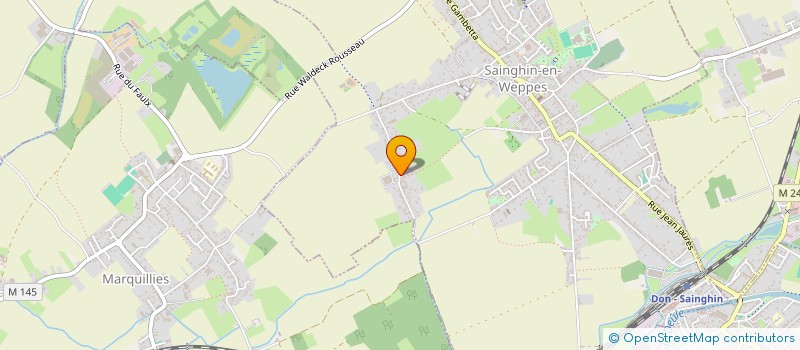 localisation de l'entreprise CHARLIE  SAINGHIN-EN-WEPPES