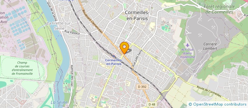 localisation de l'entreprise CHARLIE AND CO  CORMEILLES-EN-PARISIS