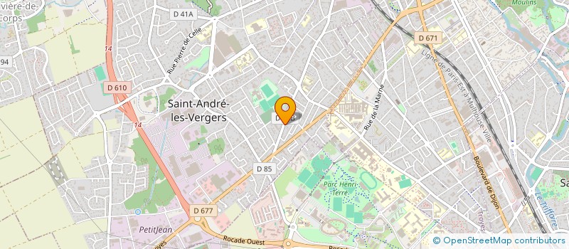 localisation de l'entreprise CHARLIE AND JUDE  SAINT-ANDRE-LES-VERGERS