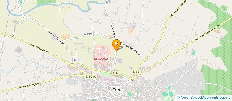 localisation de l'entreprise CHARLIE & CO  TRETS