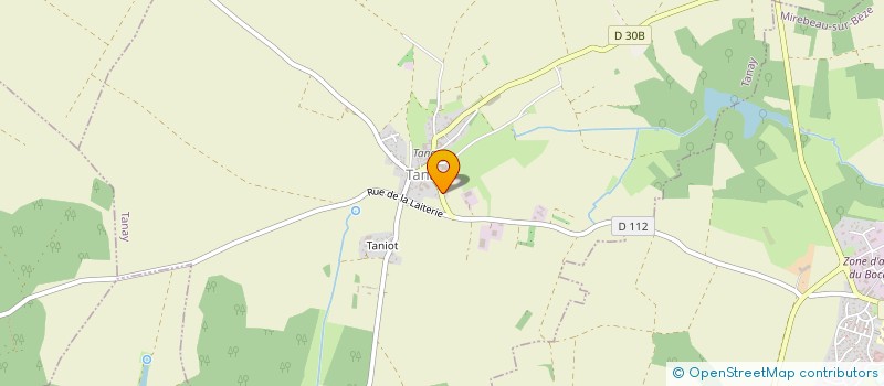 localisation de l'entreprise CHARLIE COMPAGNY  TANAY