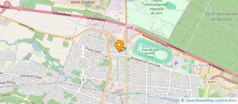 localisation de l'entreprise CHARLIE DELTA AERO  LONS