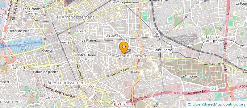 localisation de l'entreprise CHARLIE FILMS à MARSEILLE