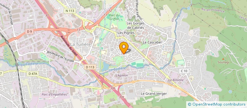localisation de l'entreprise CHARLIE FREE  VITROLLES