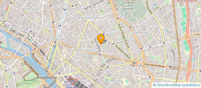 localisation de l'entreprise CHARLIE POULET TRADITION à PARIS