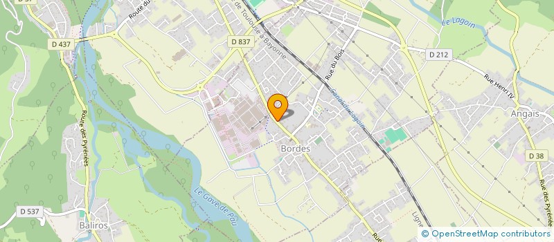 localisation de l'entreprise CHARLIE ROSE  BORDES