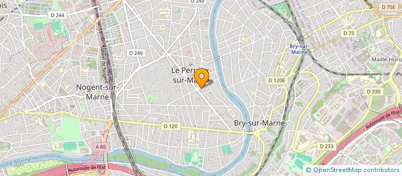 localisation de l'entreprise CHARLIE'S AGENCY  LE PERREUX-SUR-MARNE