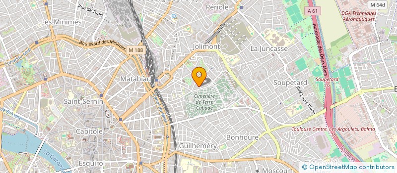 localisation de l'entreprise CHARLIE WHOLESALE  TOULOUSE