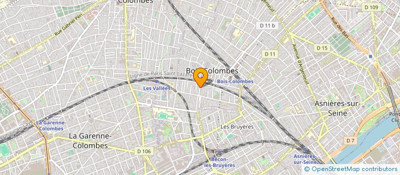 localisation de l'entreprise CHARLIECHARLOTTE à BOIS-COLOMBES
