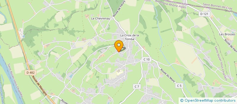 localisation de l'entreprise CHARLIEU MUSIQUE  SAINT-NIZIER-SOUS-CHARLIEU