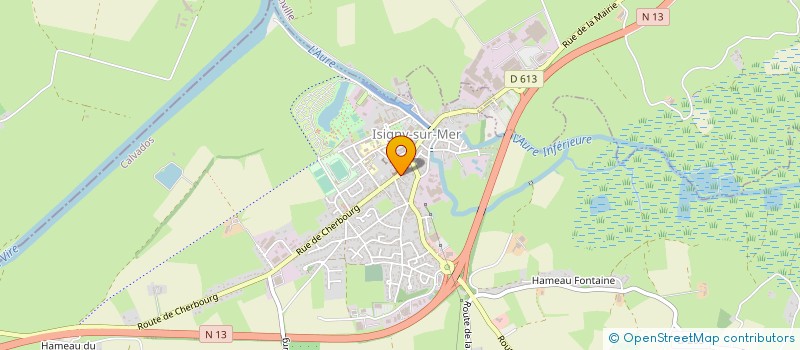 localisation de l'entreprise CHARLIG  ISIGNY-SUR-MER