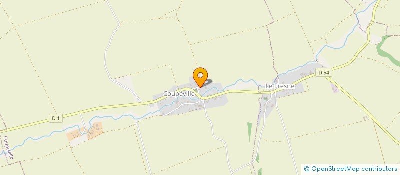 localisation de l'entreprise CHARLIGNY  COUPEVILLE