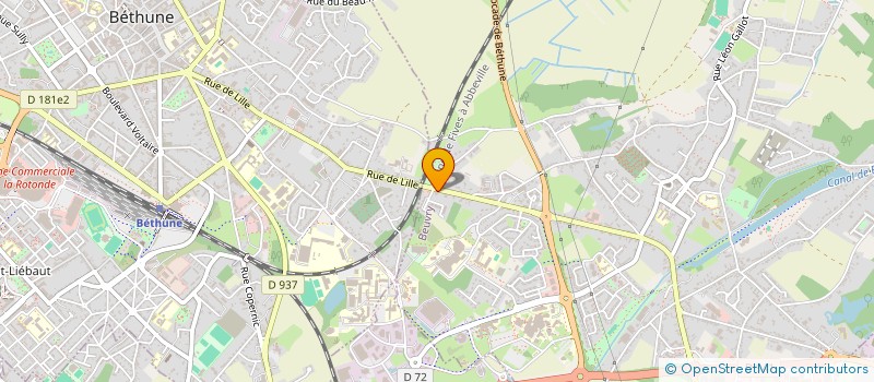 localisation de l'entreprise CHARLIKIM  BEUVRY