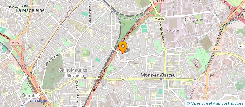 localisation de l'entreprise CHARLIMINI  MONS-EN-BARUL