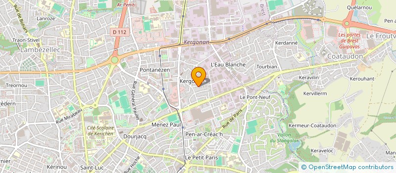 localisation de l'entreprise CHARLIMMO  BREST