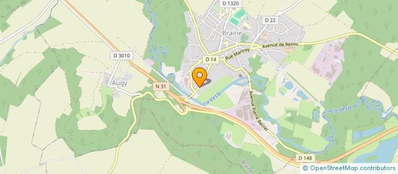 localisation de l'entreprise CHARLIMMO  BRAINE