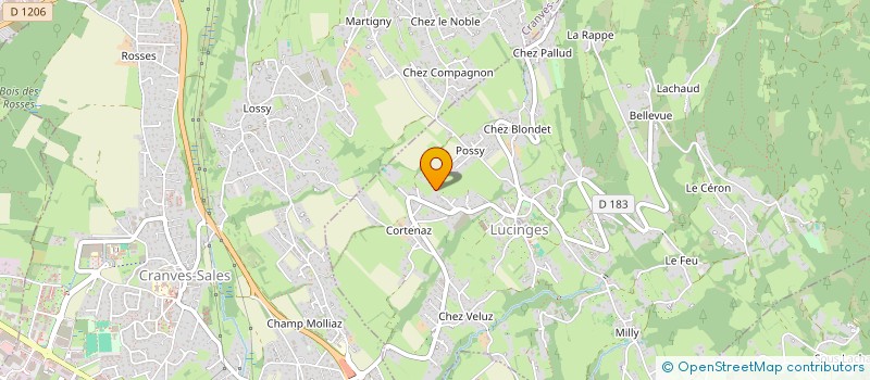 localisation de l'entreprise CHARLIMMO  LUCINGES