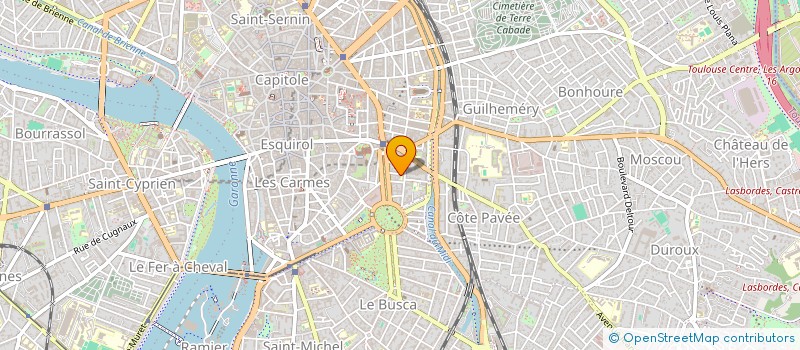 localisation de l'entreprise CHARLINE 43 à TOULOUSE