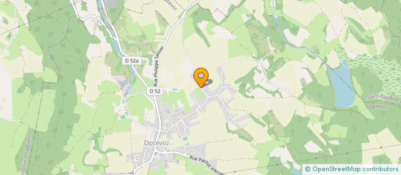 localisation de l'entreprise CHARLINE  OPTEVOZ