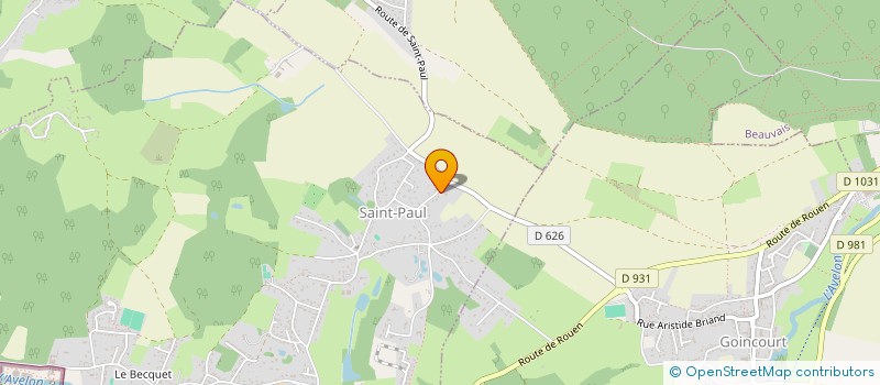 localisation de l'entreprise CHARLINE ET YVON JUNIOR  SAINT-PAUL