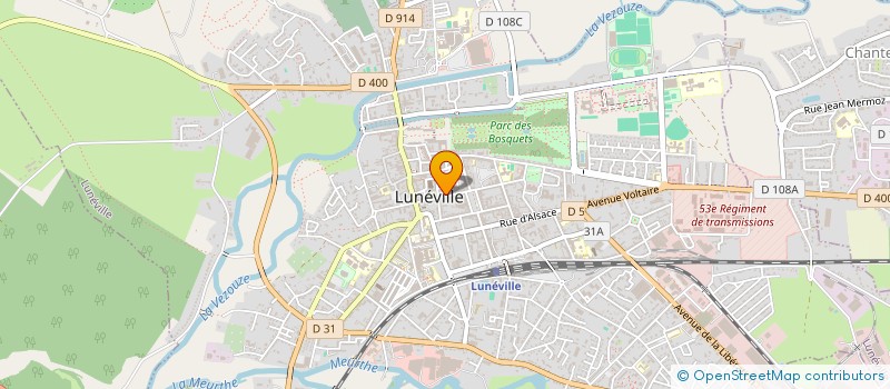 localisation de l'entreprise CHARLIO  LUNEVILLE